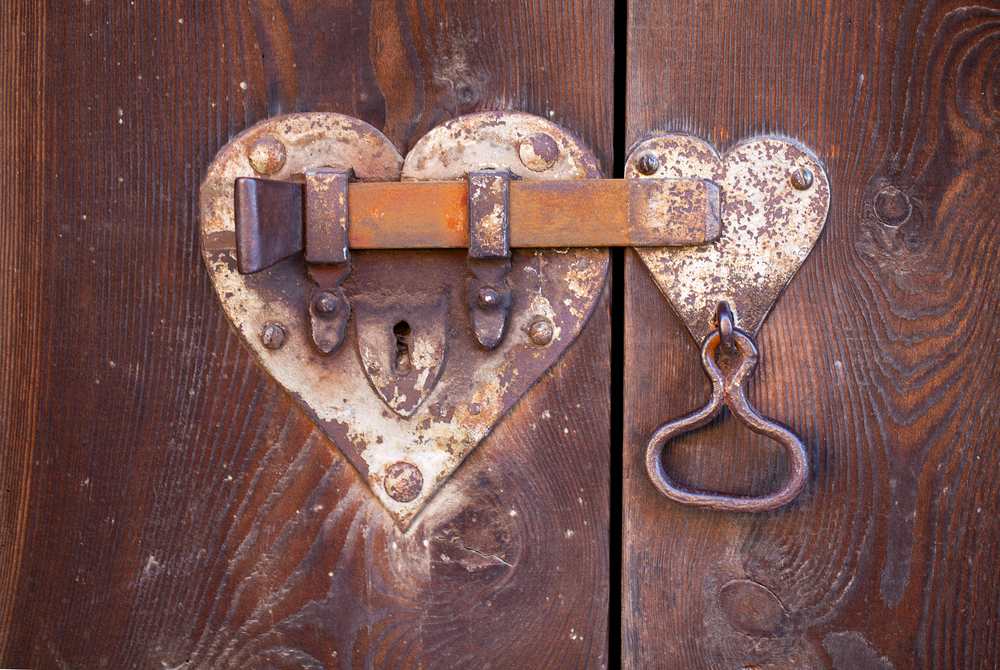 Do you keep your heart open? Or is it under lock and key?
