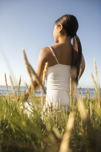 Self-Soothing Woman Relaxing