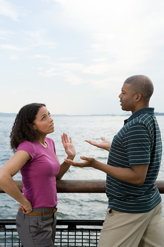 What relationship patterns do you fall into when you're upset, in your relationship?