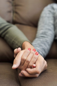 Fixing labels is one step on the path to mending things between you in a relationship, so you can warmly hold hands like the pictured couple.