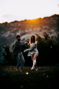 Mutual acceptance helps you build a better relationship, like the couple pictured dancing.