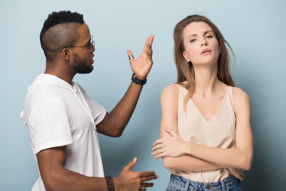 Couple pictured wondering, "Why is communication so hard!?"